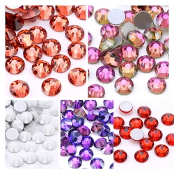 1440pcs/pack SS20 4.8-5.0mm Crystal Amethyst Color with glue on flatback M-foild Non-hotfix Faceted rhinestone