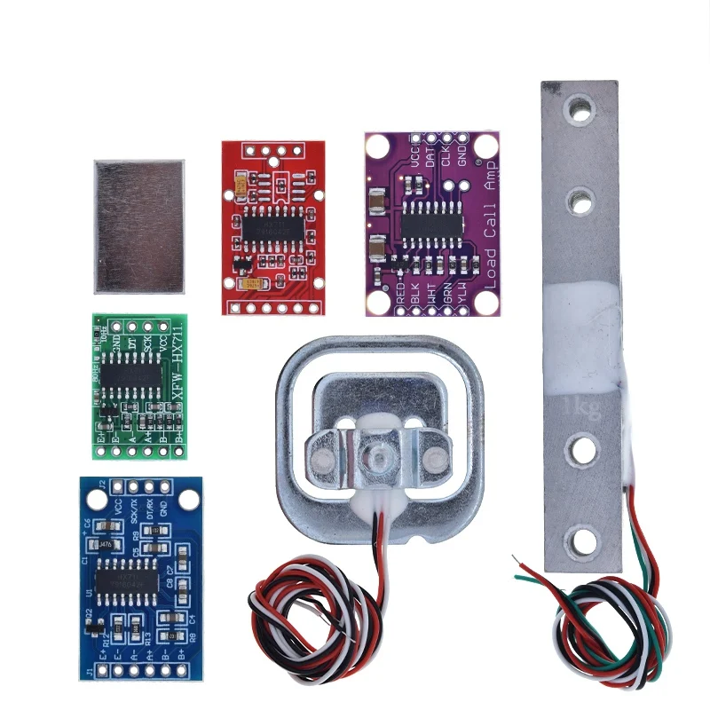 TZT HX711 AD Gewichtsmodul 1 kg 2 kg 3 kg 5 kg 10 kg 100 g Wägezellenmodul Wägedrucksensor Messwerkzeuge – Detail 25