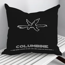 Columbine Pillowcase Decorative Sofa Cushion Case Bed Pillow Cover Home Decor Car Cushion Cover 45*45cm