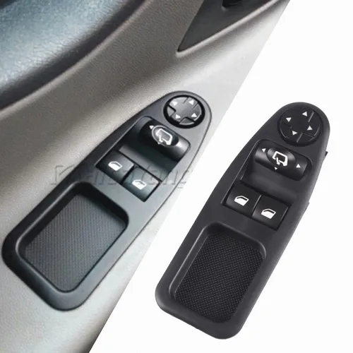 Interruptor de ventana eléctrica para coche, botón de 13 pines para Fiat Scudo, Citroen Dispatch Jumpy, Peugeot Expert, 6554.ZJ 6554ZJ, 2007-2016