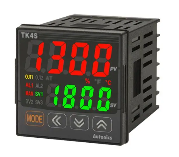 TK4S-14CN Temp Control, 1/16 DIN, 1 Alarm, Current or SSR Drive Output, 100-240VAC