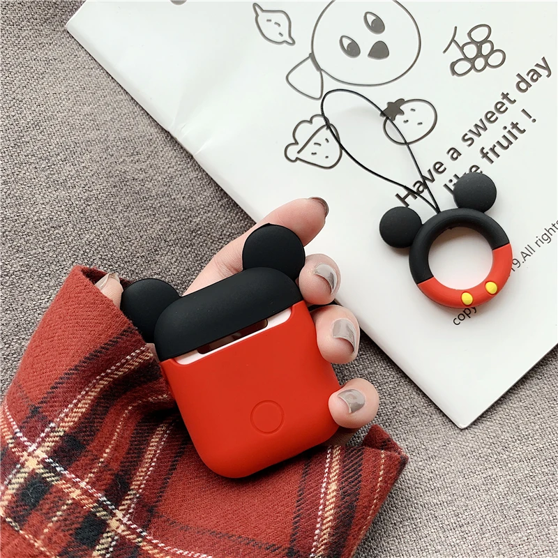 Cute Polka Dots Bow Silicone Case For Apple AirPods 2 3 Pro Pro2 Earphone Charging Headphones Case Airpods Protect Cover