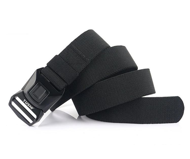 MEDYLA Elastische Taktische Gürtel Hohe Festigkeit Elastische Faser Metall Schnalle Sport Gürtel Einstellbare Länge Außen Sport Zubehör – Detail 8