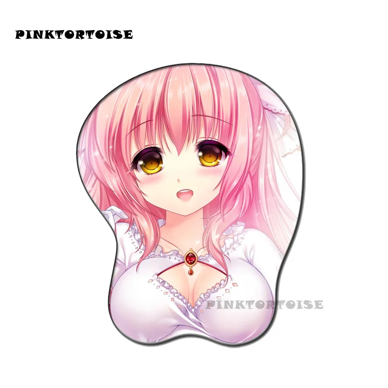 

Мягкий силиконовый 3D коврик для мыши pinktorв аниме Puella Magi Madoka Magica, эргономичный коврик для мыши, игровой коврик для мыши, игровой коврик
