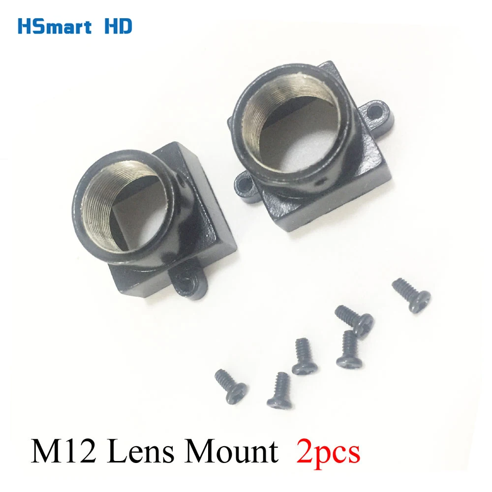 

2PCS Metal M12 Lens Mount MTV Security CCTV Camera m12 Lens Holder Bracket Support Board Module For CCD AHD TVI 1080P mini Cam