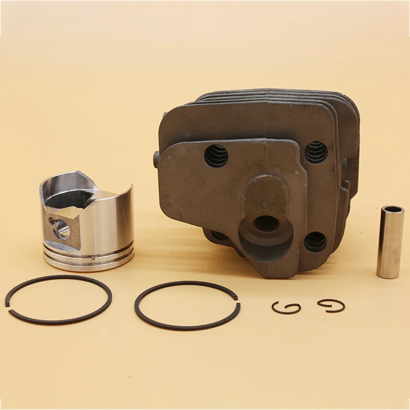 Conjunto de pistão do cilindro de 50mm apto para o parceiro k650 k700 motosserra 506 09 92 12, 506099212 corte de concreto viu peças