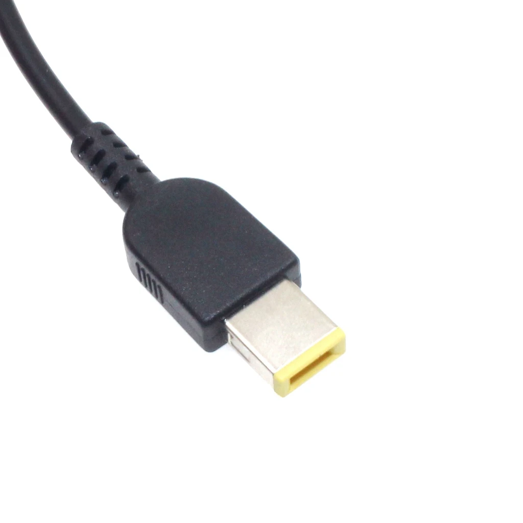 DC Tip Plug Connector Cord laptop power Cable For Lenovo IdeaPad Yoga Square Connector Charger Laptop adapter pc cable notebook