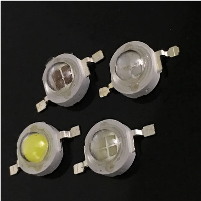 highligh10pcs 5W LED lamp beads high power LED bulb SMD diode warm and cold white red green blue yellow purple growth lamp beads