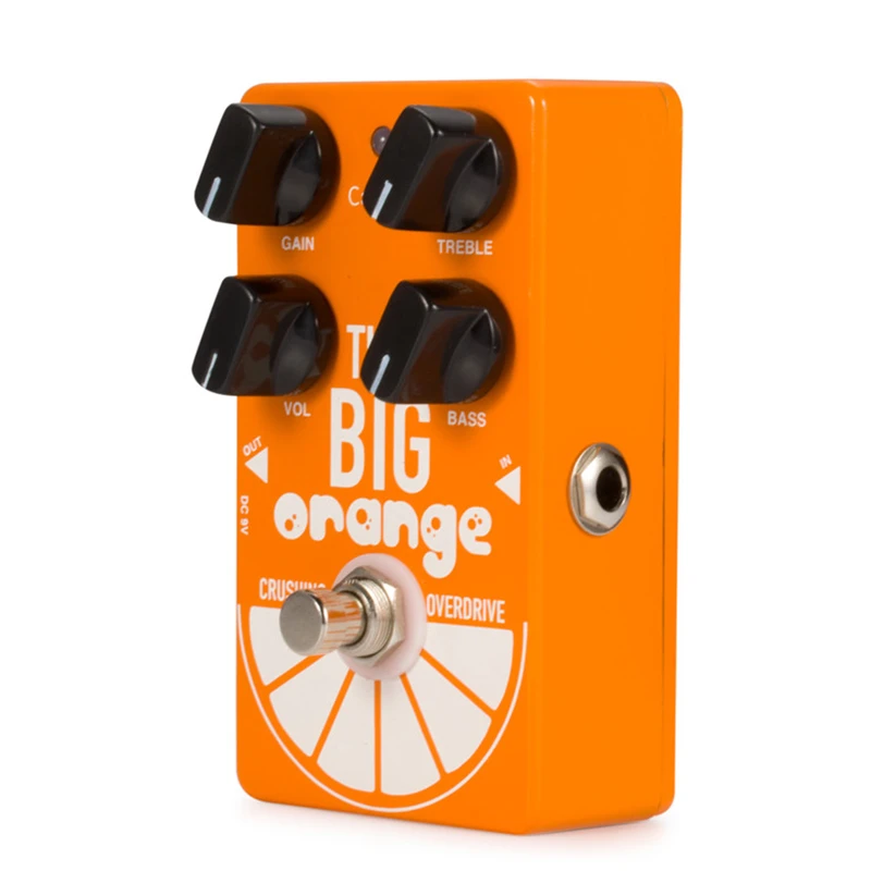 Caline CP-54 The Big Orange Overdrive Guitar Effect Pedal True Bypass Design Electric Guitar Parts & Accessories