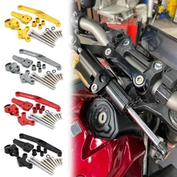 CB650R 2024-2018 For Honda CB 650 R CB650 R CNC Aluminum Adjustable Motorcycles Steering Stabilize Damper Bracket Mount Kit