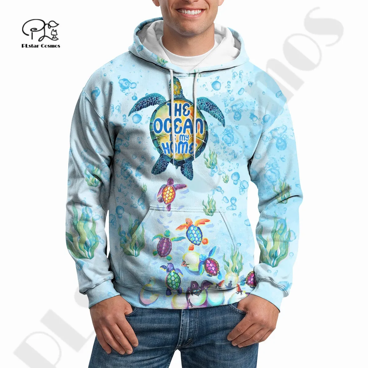 

PLstarCosmos 3Dprint Newest Sea Turtle Ocean Lover Animal Art Harajuku Streetwear Causal Unique Unisex Hoodies/Sweatshirt/Zip -1