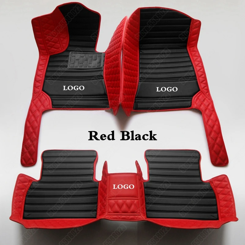 Custom 3D Car Floor Mats for Volvo V90 V40 C30 V60 S80 S90 S40 S60 XC70 XC90 XC40 XC60 Auto Carpet Cover Leather Car Fot Pads