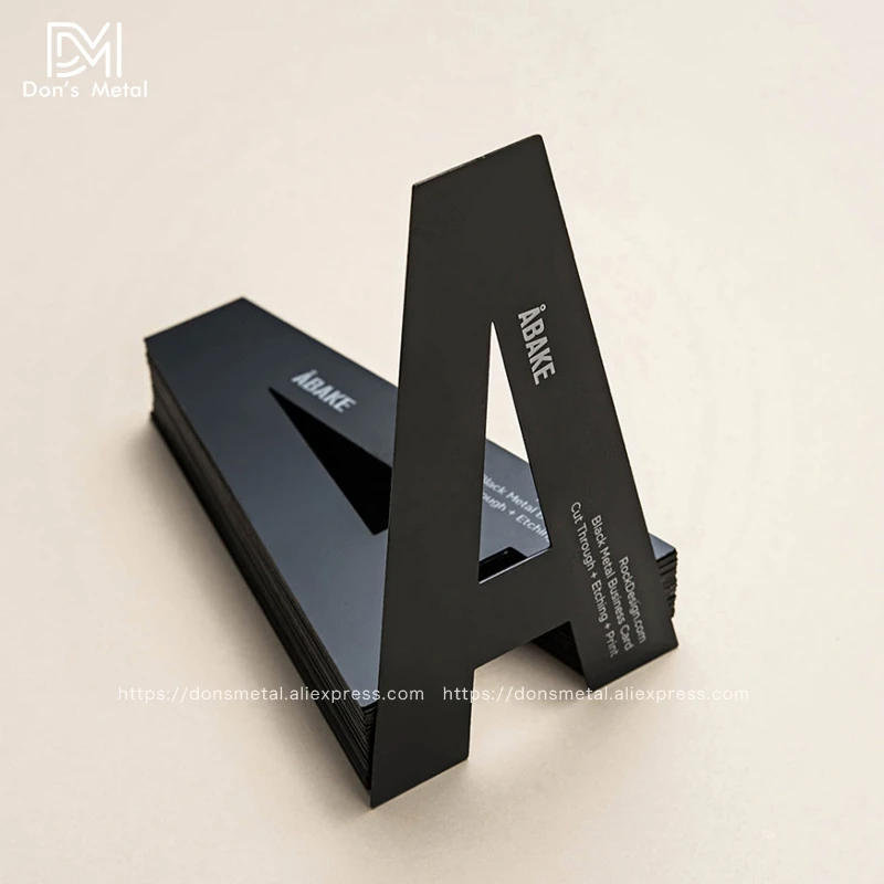 Stainless Steel Business Card Making Metal Card Design