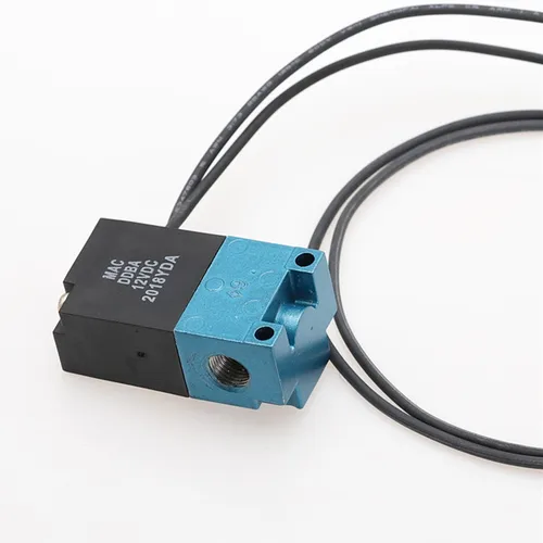 Imagen 2 del producto Válvula Solenoide de Control de impulso electrónico MAC de 3 puertos DC12V 35A-ACA-DDBA-1BA con accesorios de tubo de 6MM de latón