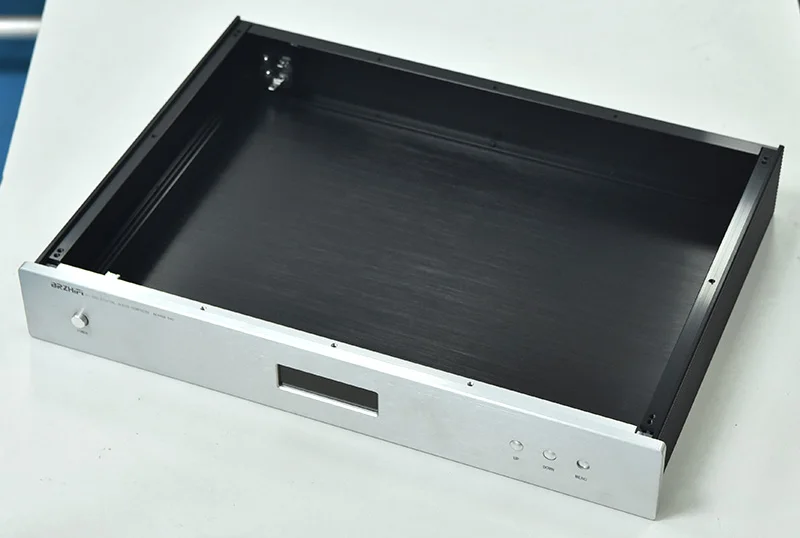 BZ4306D preamplifier แชสซีถอดรหัสกล่องอลูมิเนียม HIFI เครื่องขยายเสียงกรณี