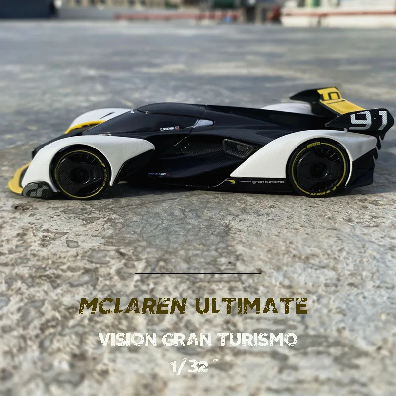 Maisto-Collection de modèles de voitures en alliage, édition limitée, Mclaren UlOscar Vision, Gran Turismo, moulage sous pression statique, 1:32