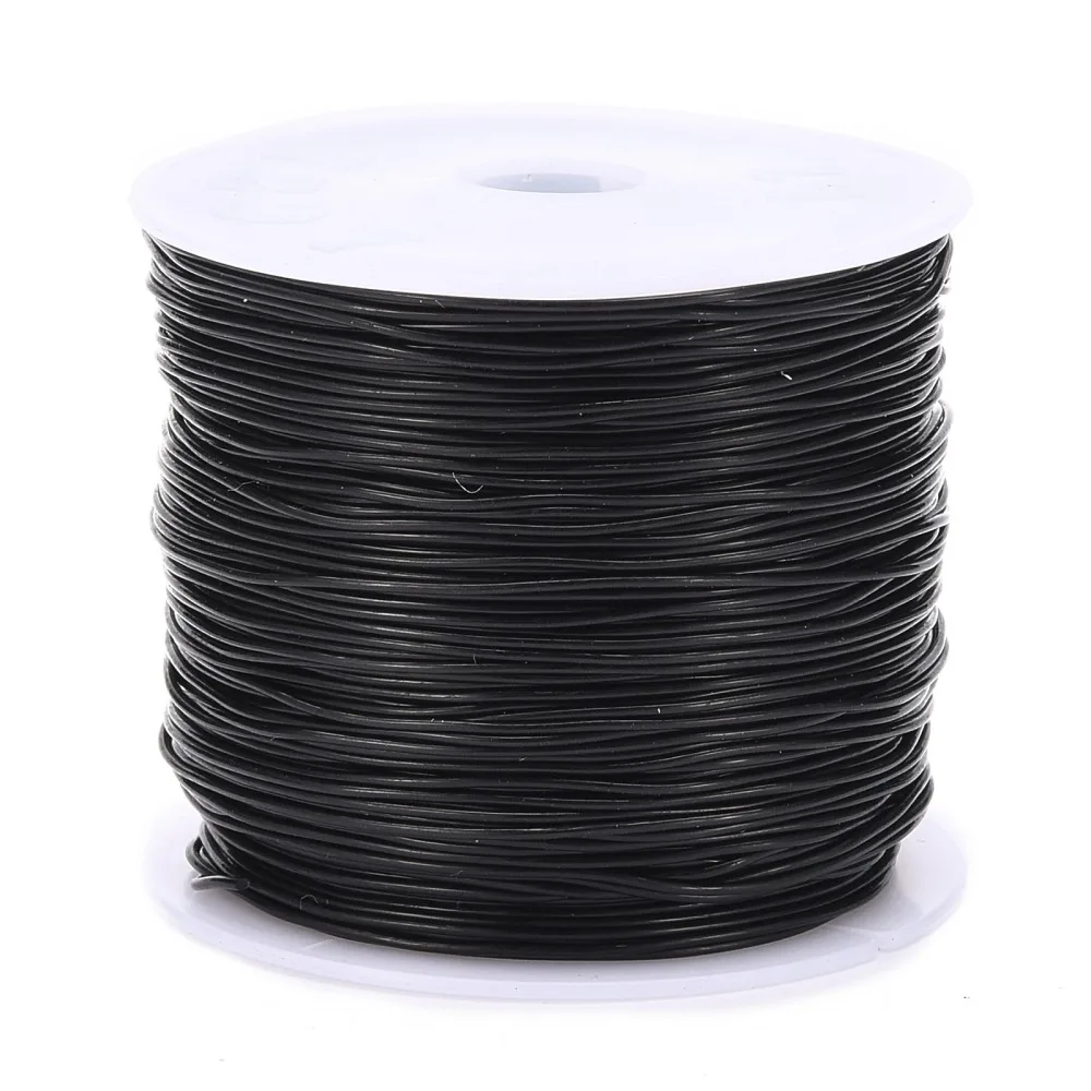 1 Roll Spandex Elastic Stretch Thread Cords 0.6mm 0.8mm 1mm for Bracelets Necklace Jewelry Making Beading Crafts Supplies