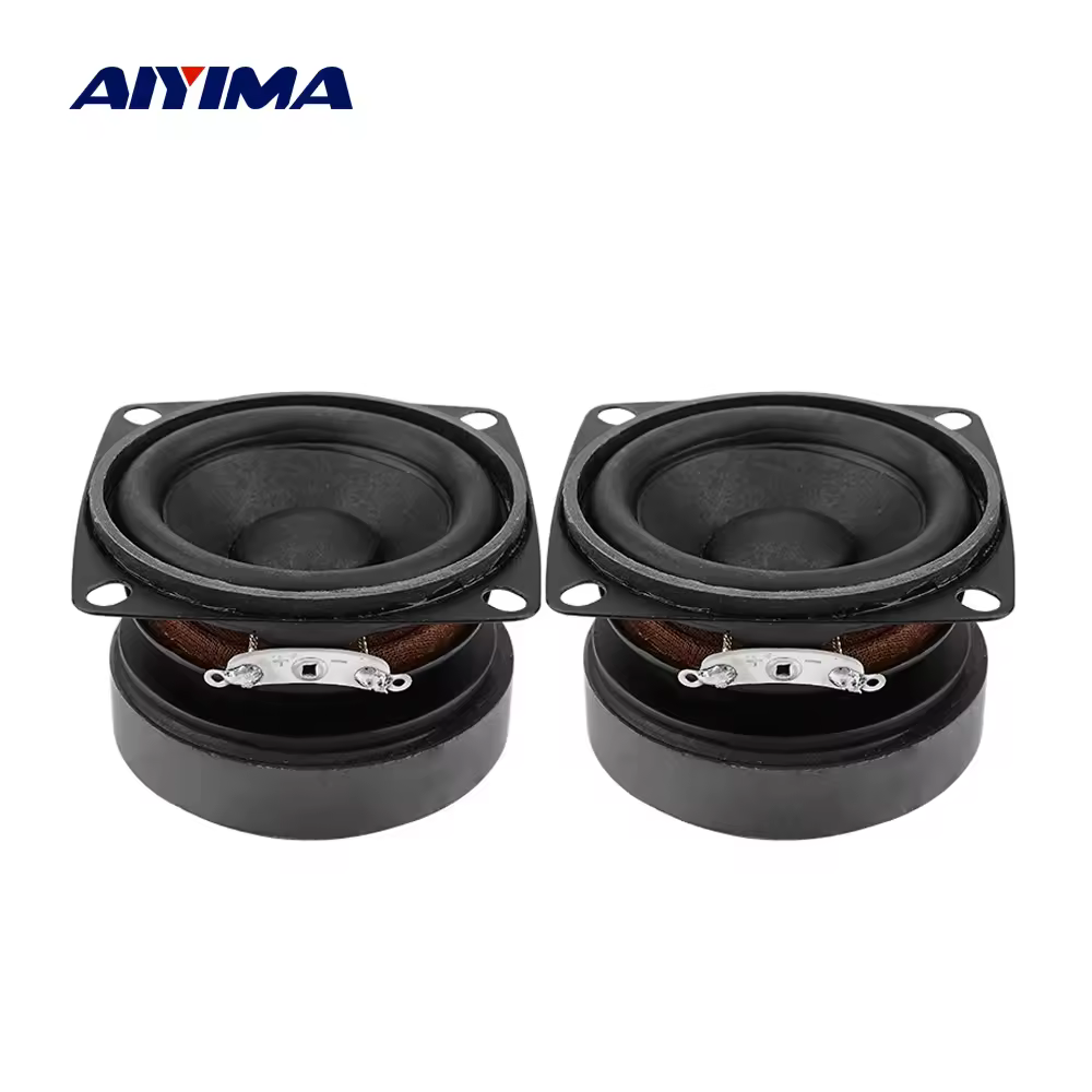 AIYIMA 2 Stücke 53mm Audio Tragbare Lautsprecher Full Range 4 Ohm 15 W Lautsprecher DIY Sound Mini Lautsprecher Für Heimkino
