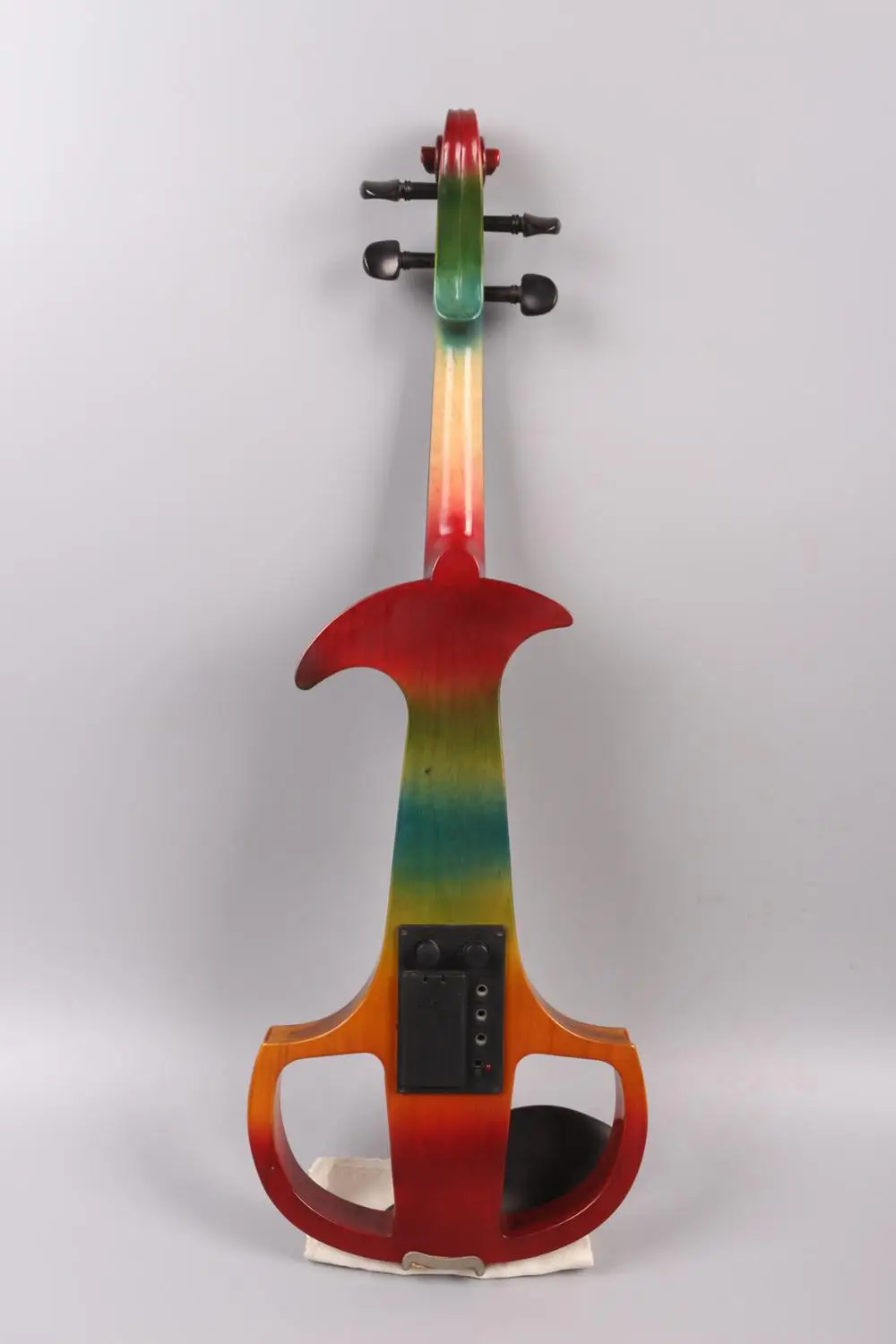 Yinfente Electric Silent Violin 4/4 Hand-made Wooden Body Sweet Sound Free Case Bow Rosin#EV7