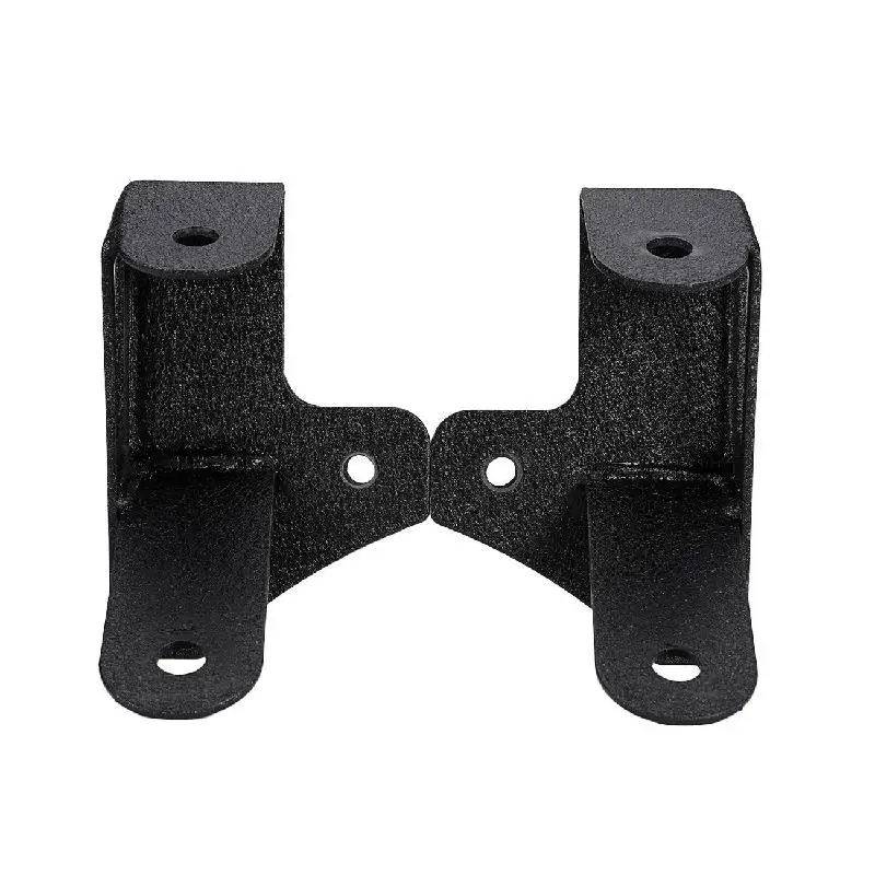Partol A-필러 장착 브래킷 Jeep Wrangler JK 용 이중 데크 LED 라이트 브래킷 2007 2008 2009 2010 2011 2012 2013-2017