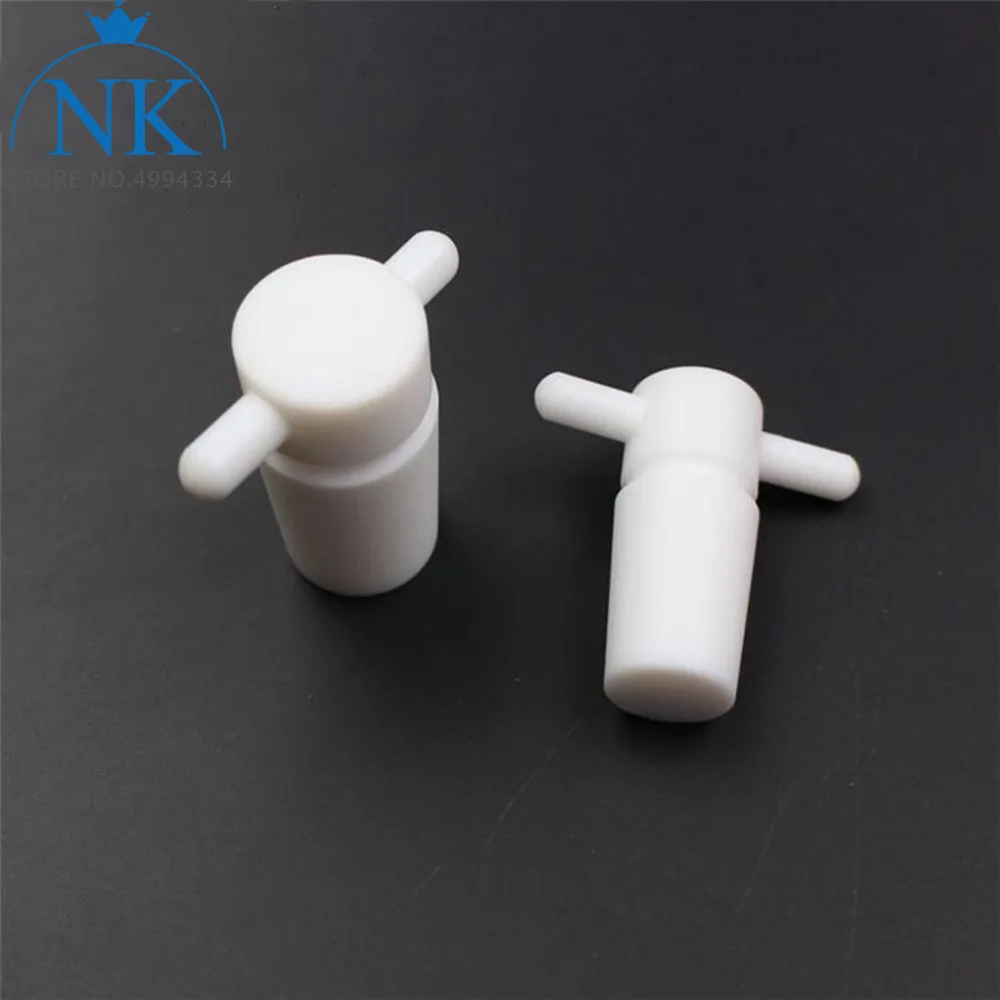 3pcs 5pcs Lab 14/16/19/24/29/34#  sealing plug PTFE solid stopper with handle for school experiment