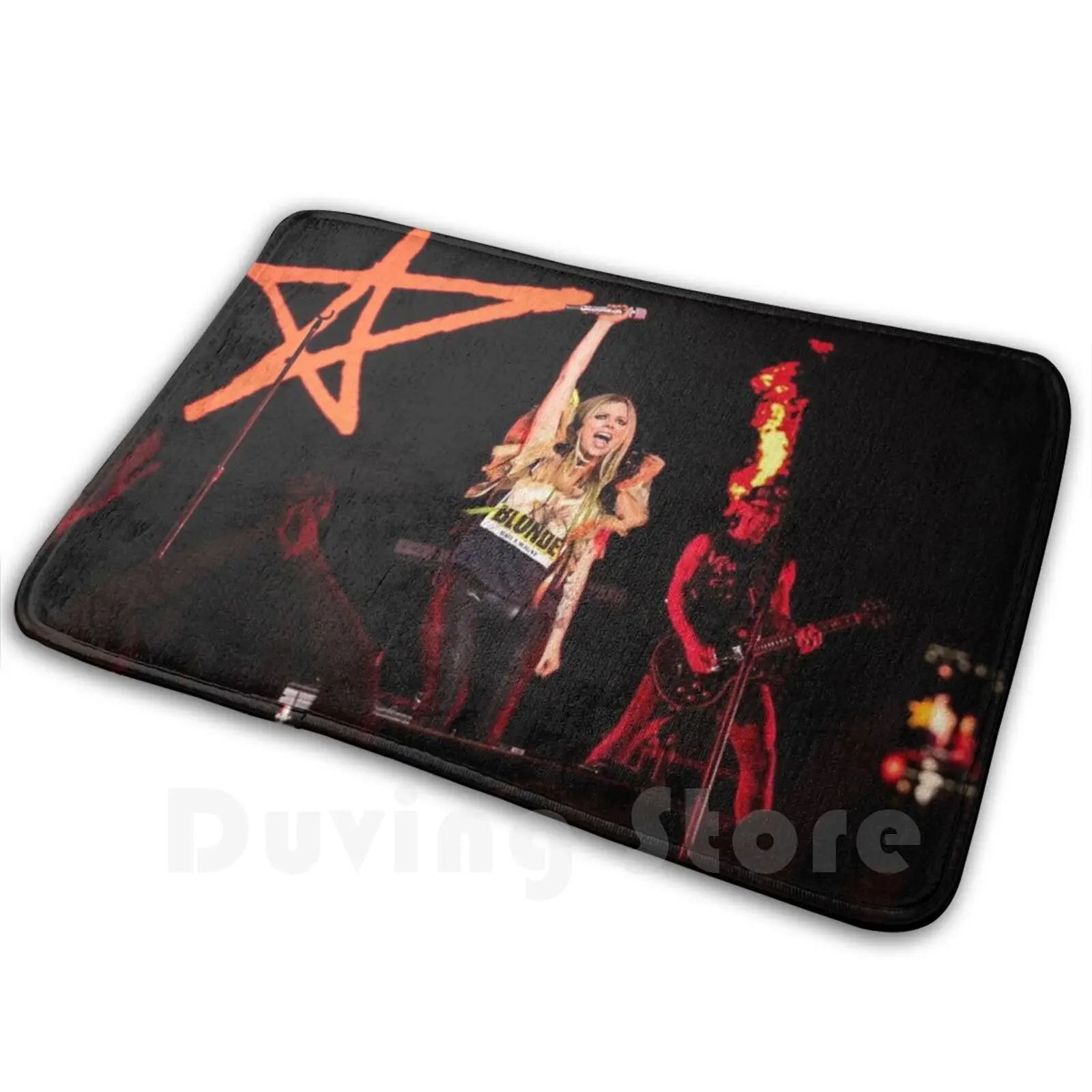 Avril Lavigne Carpet Mat Rug Cushion Soft Avril Lavigne