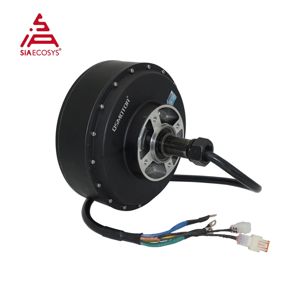 SiAECOSYS 2021 New 8000W V4 96V Peak 125kph 2wd Dual Hub Motor with APT96600 Controller Kits For E-Car