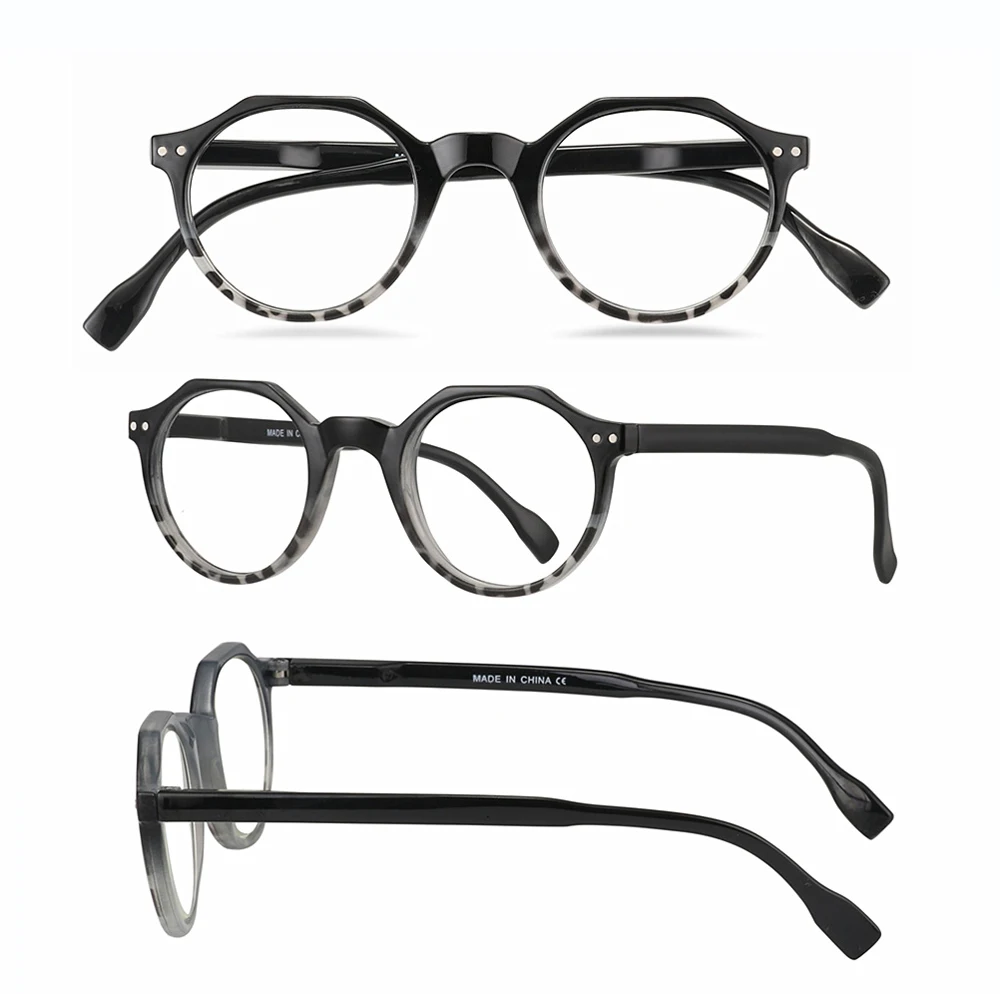 Photochromic Reading Glasses Women Men Round Retro Fashion Multicolors Indoors and Outdoors Anti Blu +1 +1.5 +2 +2.5 +3 +3.5