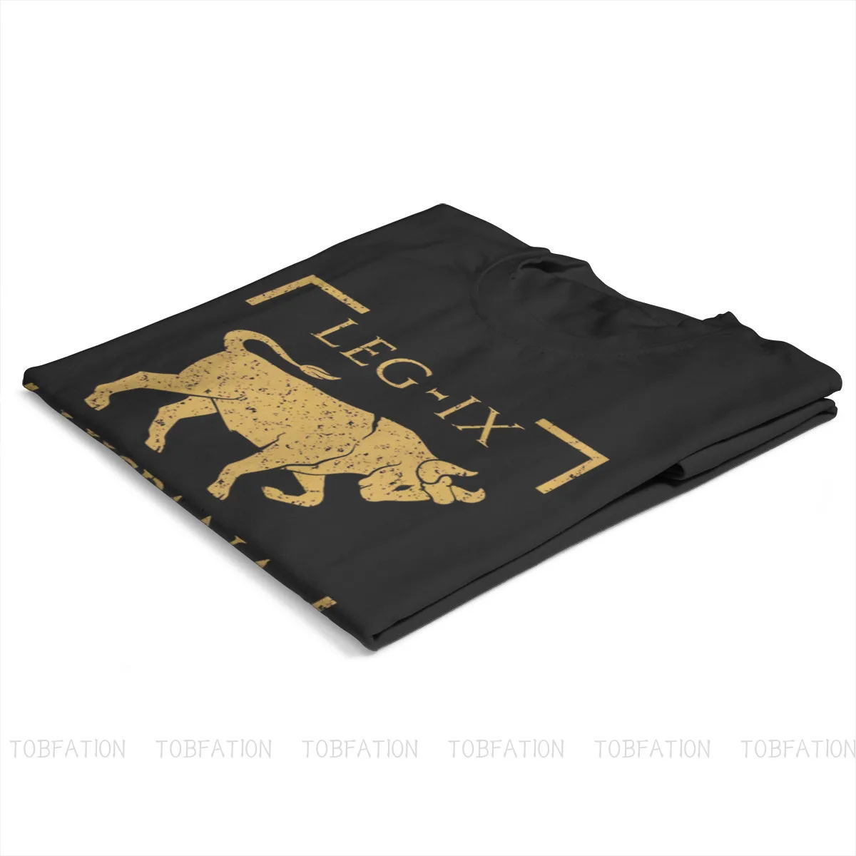 Ancient Rome TShirt for Men Legio IX Hispana Taurus Emblem Basic Casual Tee T Shirt Novelty Trendy Loose