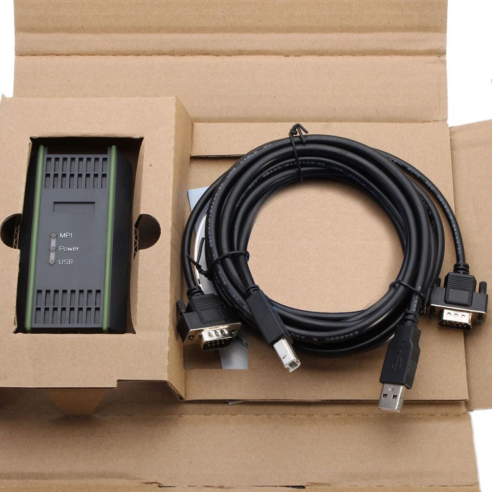 2.5m PC Adapter USB Cable Adapter for Siemens S7-200/300/400 RS485 Profibus/MPI/PPI for Siemens 6ES7972-0CB20-0XA0