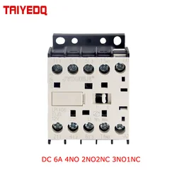 Small DC LP1K06 Mini Type Contactor Voltage 220V 0610 (4NO) 0608(2NO2NC) 0601(3NO1NC) 12/24/36/48/110V