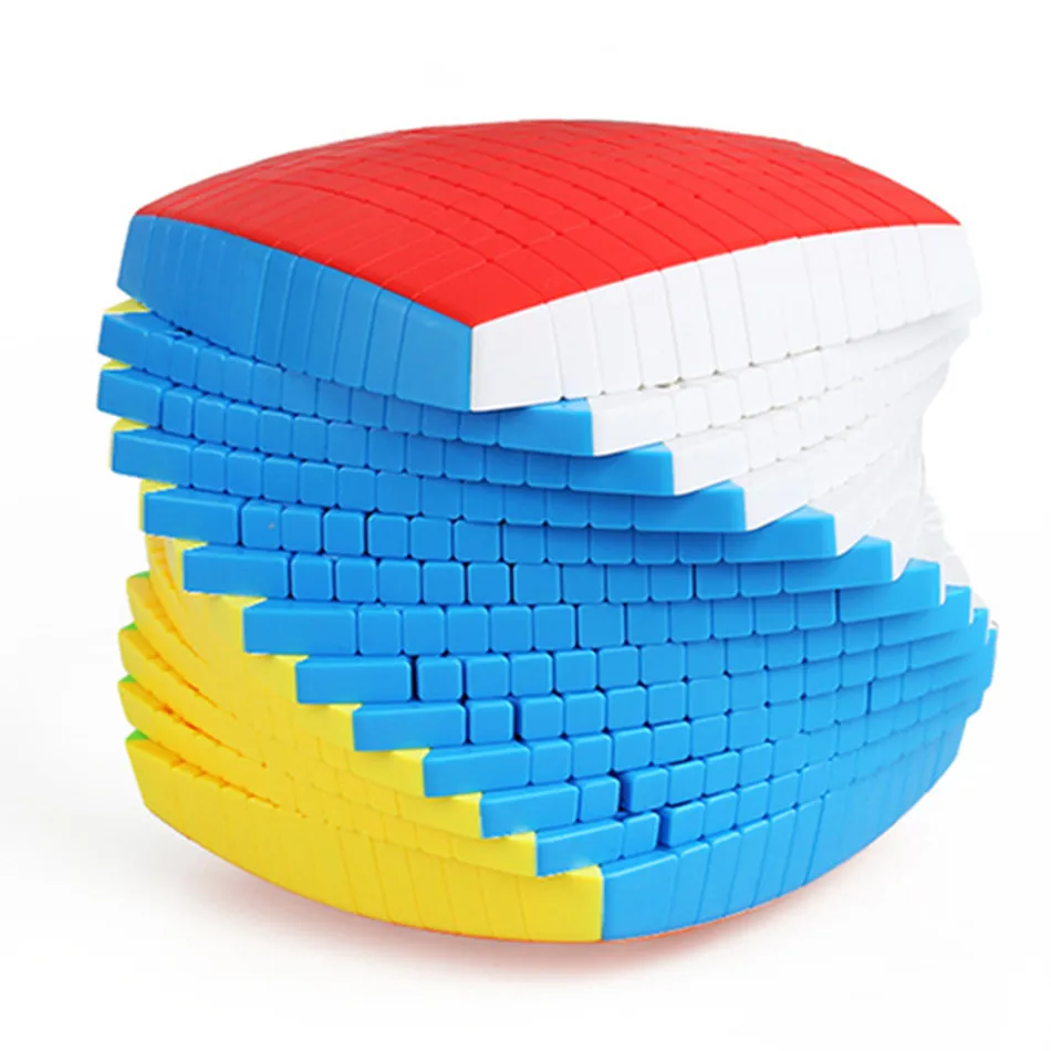 مكعبات سحرية بدون لاصق مع وسادة ، لغز سحري سريع ، ألعاب تعليمية ، هدية ، 13 × 13 × 13 ، ، ، من Shengshou