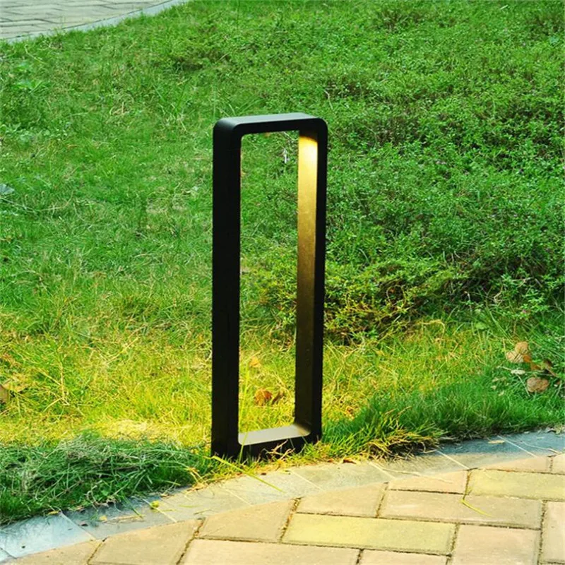 Luz LED de jardín de 15W para paisaje, jardín, patio, iluminación cuadrada para exteriores, 30Cm, iluminación decorativa para camino de carretera, lámpara de césped