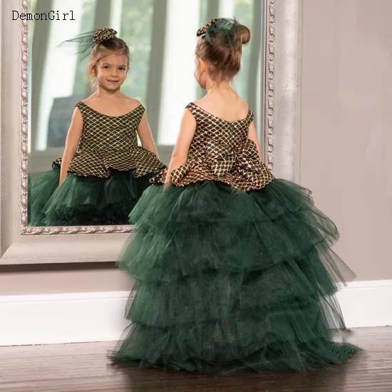 Vestidos de princesa para niñas pequeñas, disfraz de navidad, cumpleaños, con lazo