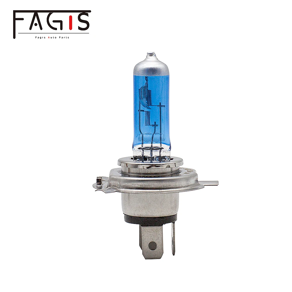 Fagis 2pcs H1 H3 H4 H7 H11 9005 HB3 9006 HB4 9012 HIR2 4800k Car Headlight Original Quality Auto Lamp Car Light Halogen Bulbs