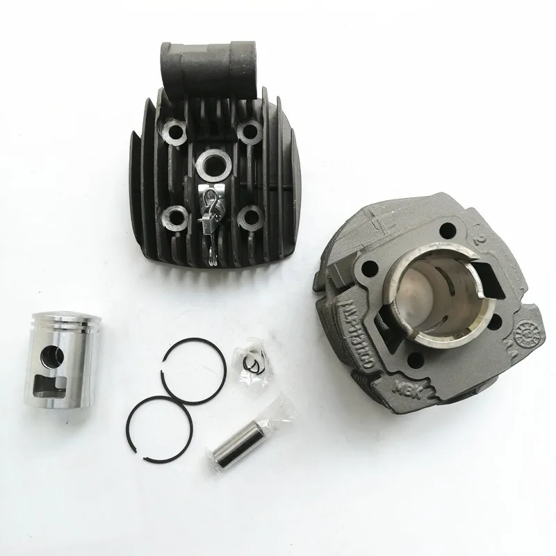 Cylinder motocyklowy głowy zestaw dla Mbk Av7 Booster duża pojemność 39mm zestaw siłowników z głowica tłoka 13mm Pin