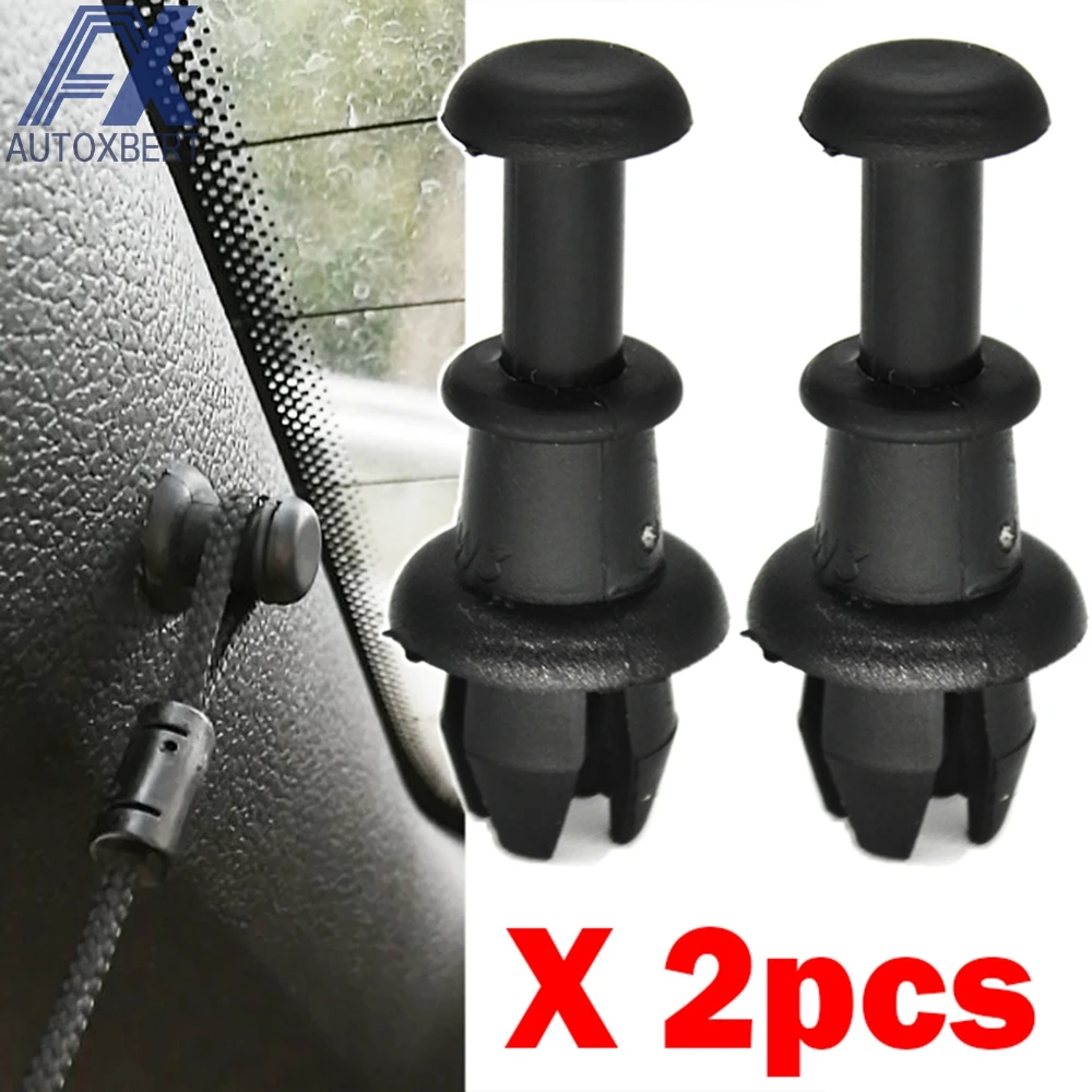 2X for Seat Altea Arona Ibiza 6L 6J 6F Leon 1M 1P Mii Toledo 5P KG Parcel shelf string clips holder Pivot Hanger 1M6867574A