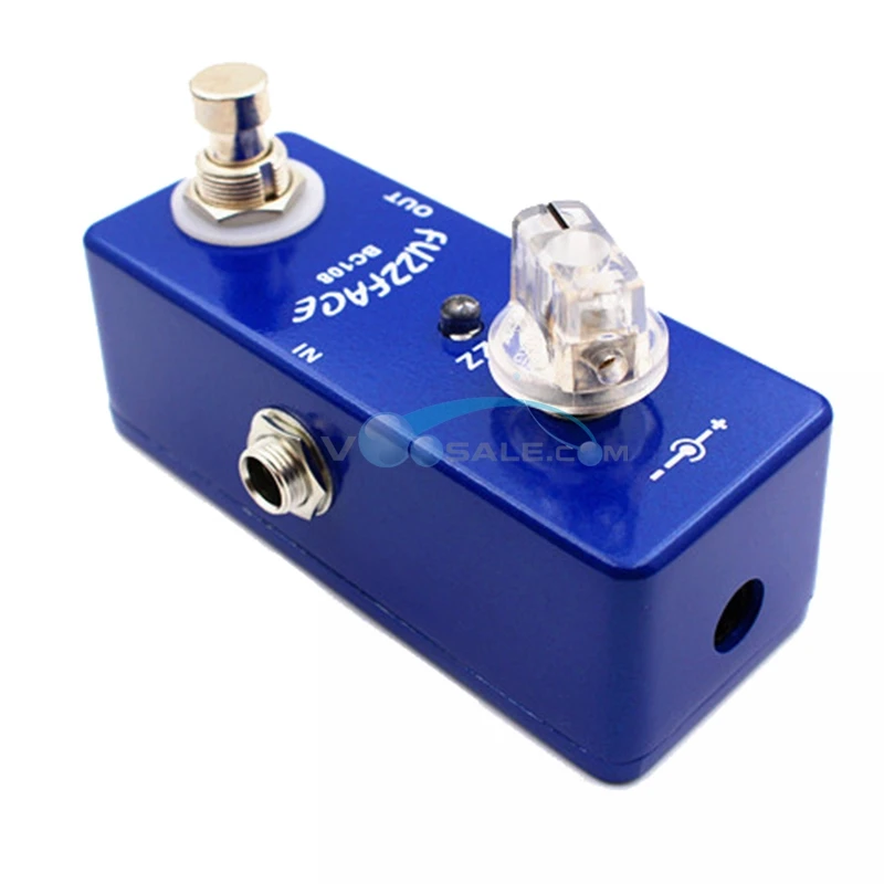 MOSKY Fuzzface Guitar Effect Pedal Based on Dunlop Silicon Fuzz