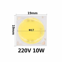 AC220V 10W 15W 20W New Ceramics COB LED Bulbs Chip Lamp Smart IC Good Quality Chip For Outdoor FloodLight DIY Warm White