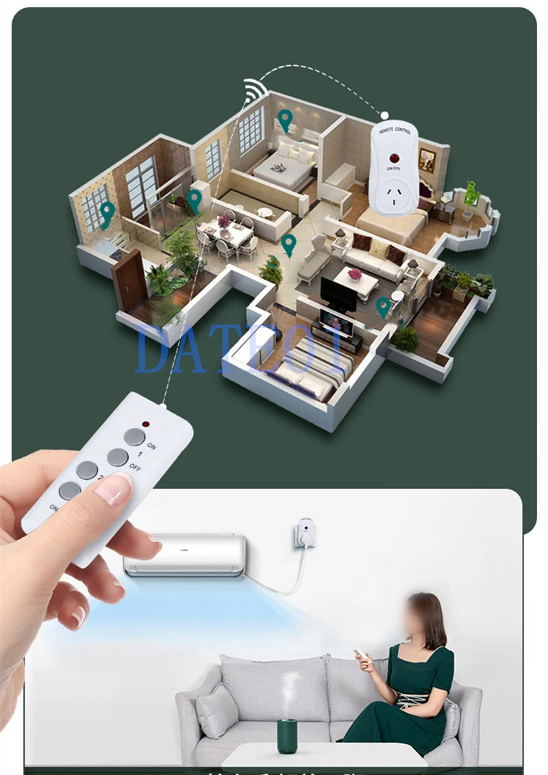 Australian Es0305a Wireless Remote Switch Socket Remote Switch Plug