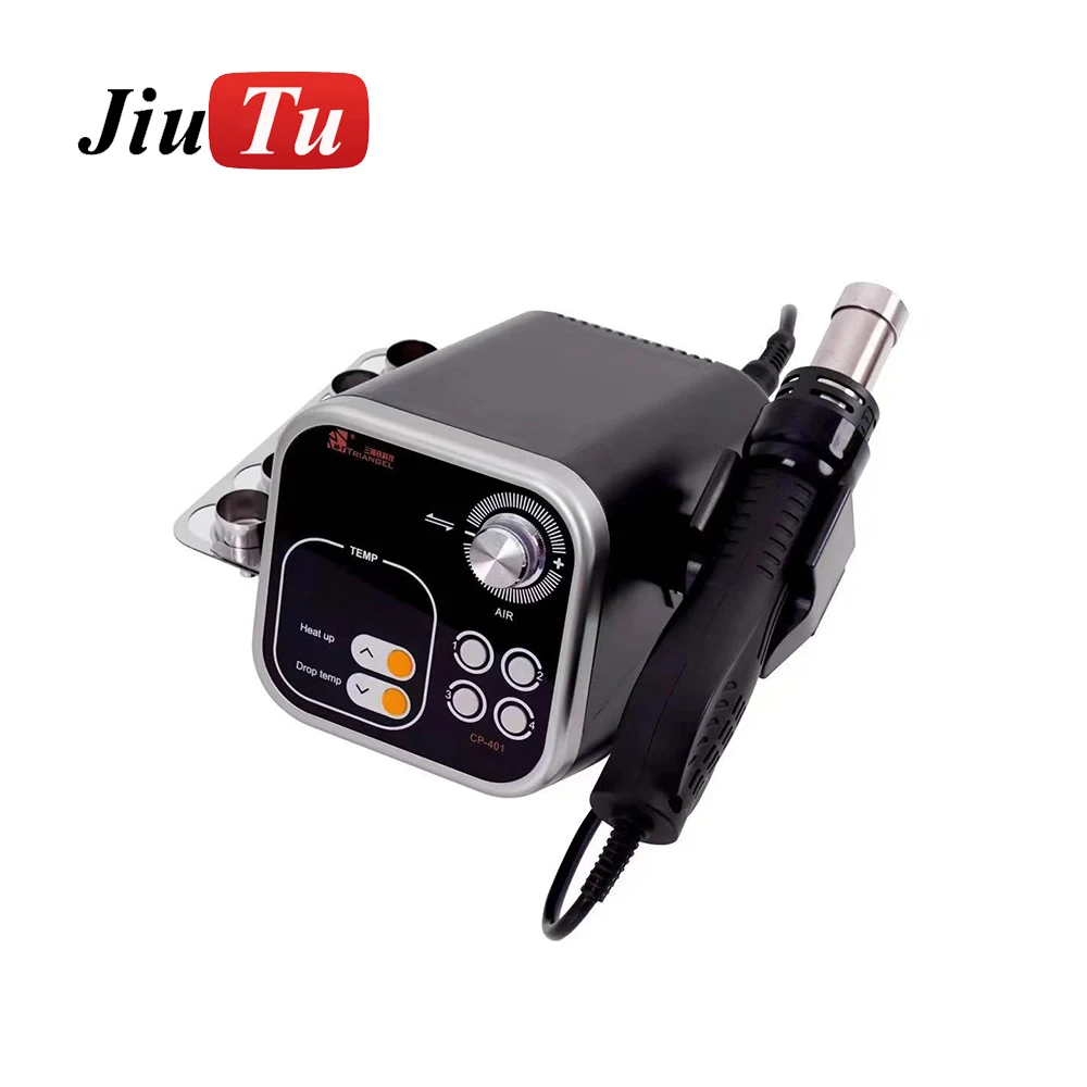 Soldering Station 2 In 1 Digital Display Temperature Adjustable SMD Rework Hot Air Gun Soldering Iron Welding Repair Tool