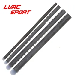 LureSport 4pcs 128mm Solid Carbon Cylinder Spogit Blank Connecting Rod Building Component Fishing Rod DIY Repair