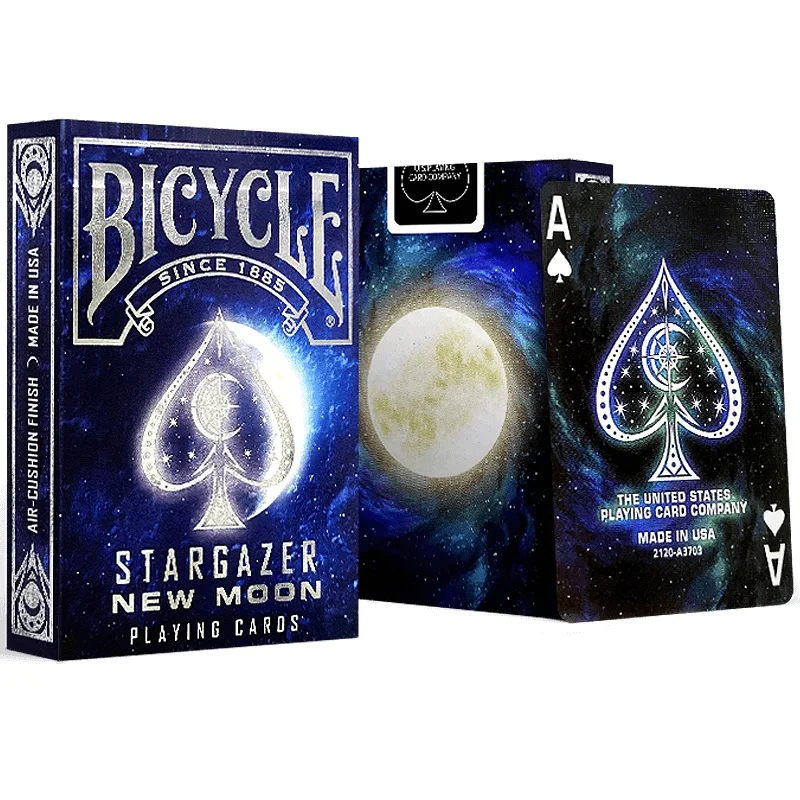 

Bicycle Stargazer New Moon Playing Cards Space Galaxy Deck USPCC Collectable Poker Magic Card Games Magic Trick Props