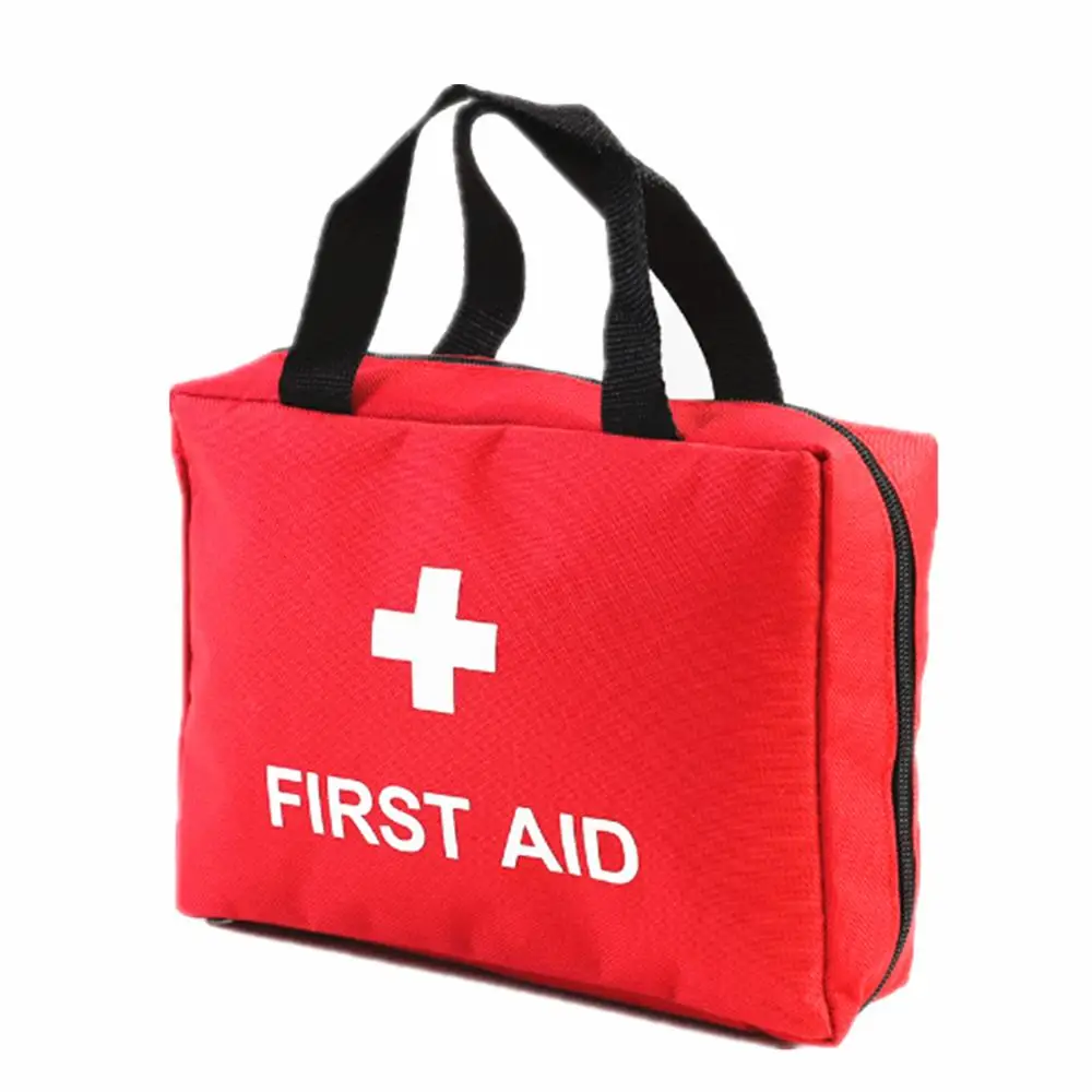 ชุดปฐมพยาบาลกลางแจ้ง First Aid เก็บกระเป๋ารถฉุกเฉินแบบพกพาทางการแพทย์กระเป๋า Field survival Rescue กระเป๋า