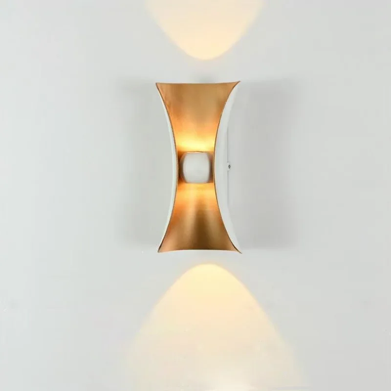 10W LED Indoor Outdoor Wall Light Up/Down Lighting Exterior Waterproof Porch Lamp Fixture Garden Yard  Surface Mounted