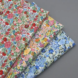 Liberty Fabric Summer Thin Printed 100% Cotton For Sewing Clothes DIY Handmade Per Half Meter