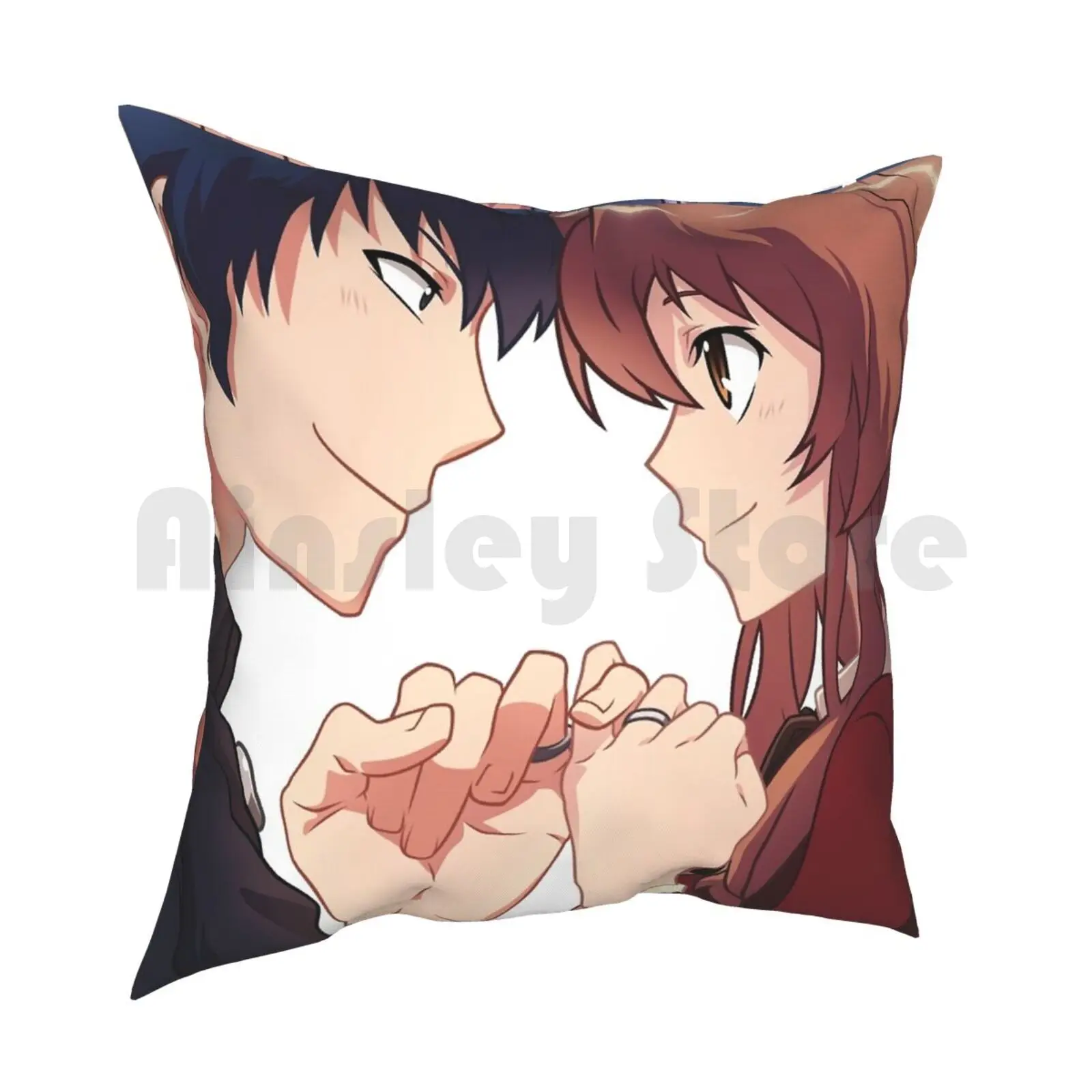 Toradora Pillow Case Printed Home Soft DIY Pillow cover Toradora Anime Manga Kawaii Happy Shojo Shonen Love Lovely Rom Com