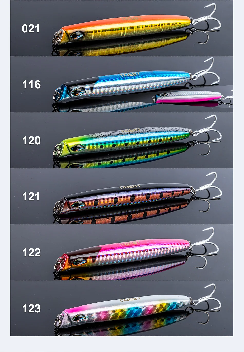 NOEBY Sinking Pencil 110 mm 46 g Shore Jigging Angelköder Künstliche harte Köder Stickbait Jig Sea Slow Jigging Angelköder – Detail 10