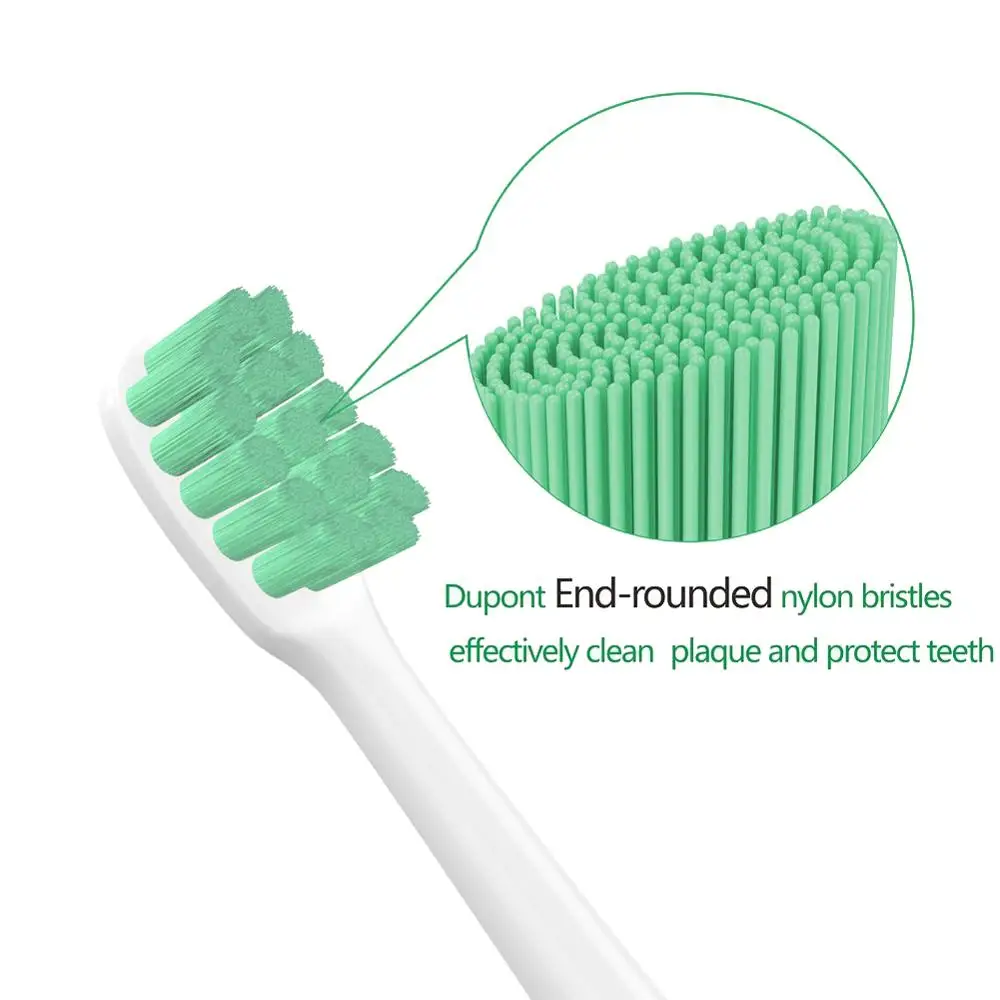 Cabezales de repuesto para cepillo de dientes xiaomi Soocas X3 X1, Limpieza Profunda, Grado Alimenticio, PP, saludable, Sónico, 8 unidades