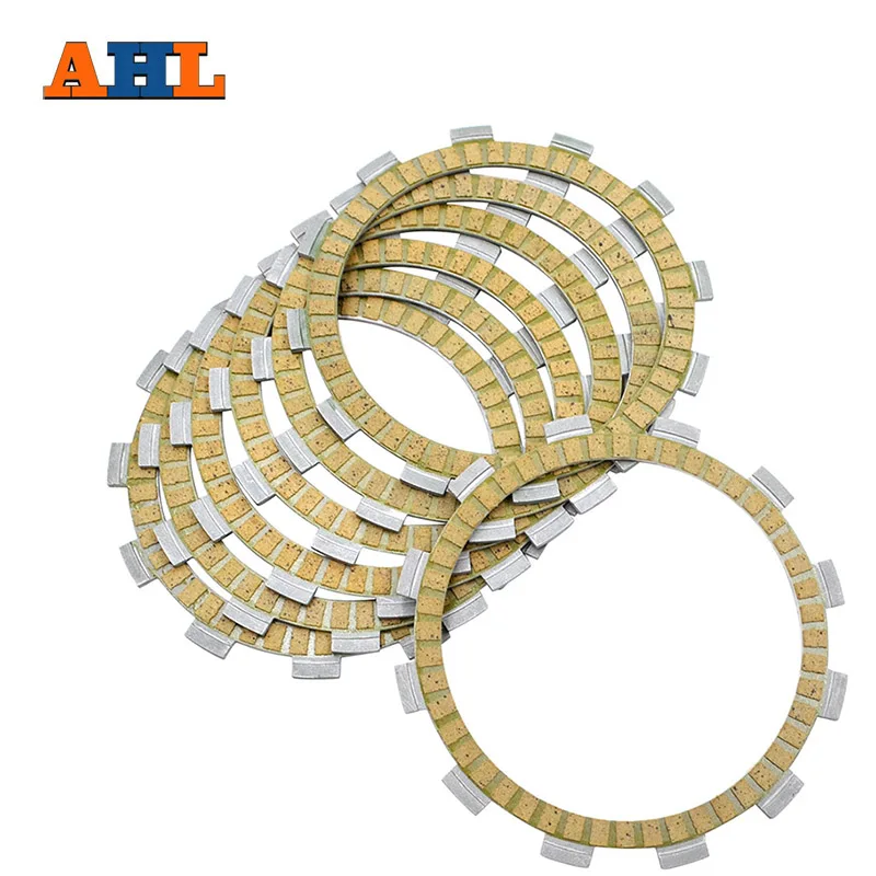 AHL Paper Base Clutch Friction Plate for Hyosung TE450 Rapier TE 450 GT650 GT650S GT650R GT650i GV650 Aquila i ST700 GT GV 650